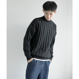 aimoha men aimoha men Soft Texture Knit Sweater �j�b�g �Z�[�^�[ �yAW�z �g�b�v�X