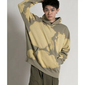�y10��OFF�N�[�|���I6/2(��)9:59�܂Łzaimoha men �yaimoha neo�z���N�� Bleaching Processed Hoodie�i�T�C�Y1.2.3�j�yAW�z �g�b�v�X