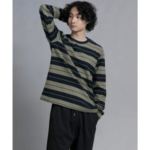 aimoha men aimoha men Striped Serenity Crewneck Sweater �{�[�_�[�j�b�g �Z�[�^�[ ���j�Z�b�N�X �����Y �g�b�v�X