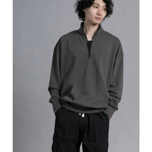 aimoha men aimoha men Urban Flex Half-Zip Pullover �v���I�[�o�[ �g���[�i�[ �g�b�v�X