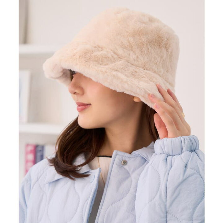 楽天市場】【マラソン限定 10%OFFクーポン】フェイクファーバケット 