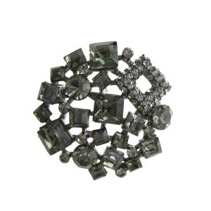 VINGTAINE �u���[�`�@���U�C�N�@���E���h�@�N���X�^���@�u���b�N�_�C�A�����h�@��̓��@�M�t�g BR-81 �A�N�Z�T���[