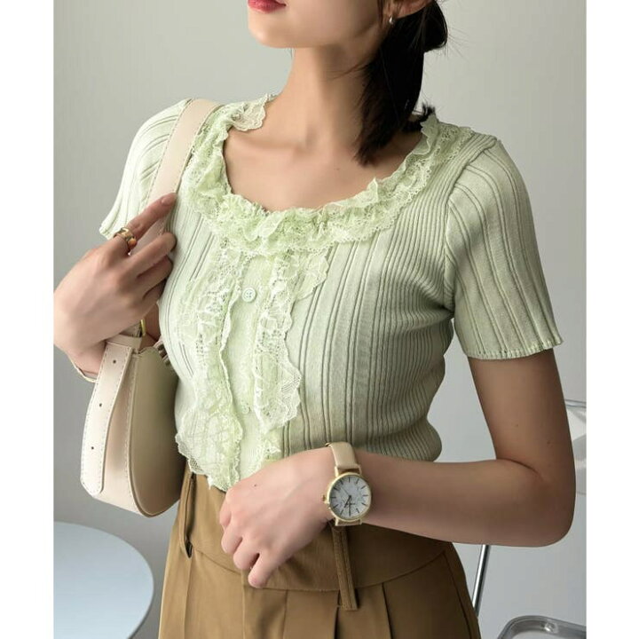 楽天市場】【10％OFFクーポン！6/11(木)1:59まで】Ada. レース フリル 