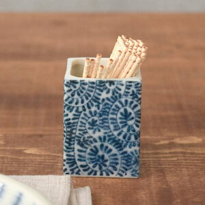 EAST table 角楊枝入れ たこ唐草 和食器 爪楊枝入れ つまようじ入れ ようじ入れ ピック入れ 業務用食器 業務食器 飲食店食器 キッチン小物 キッチン雑貨 卓上小物 おしゃれ 食器・キッチン用