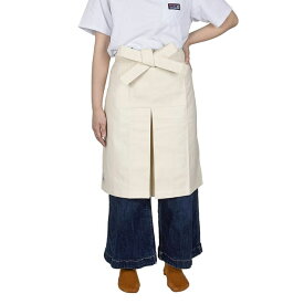【10％OFFクーポン！6/11(木)1:59まで】福助オンラインストア 福助 公式 サロンエプロン　フリーサイズ　Tabeez(タビーズ)　前掛け　無地　9700-200 オフホワイト　生成　レディース　メンズ　福助足袋　日本製 フクスケ　fukusk