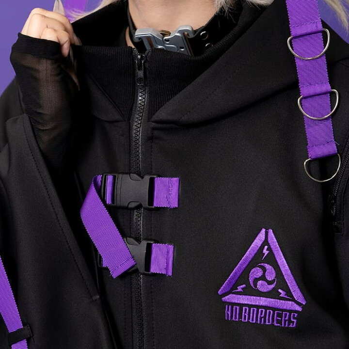 楽天市場】【店内全品5%OFF】渦雷 キモノジャケット パープル 長袖 