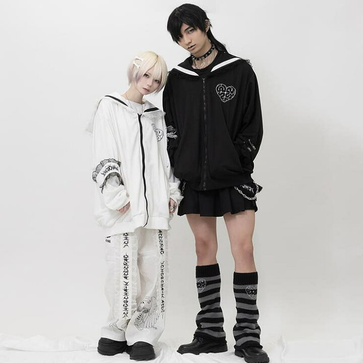 楽天市場】脳みそ少女 セーラージャケット 長袖 原宿 原宿系  