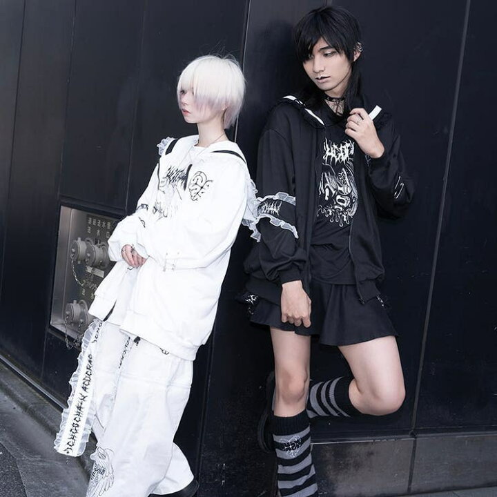 楽天市場】【店内全品10%OFF】肋骨天使 セーラージャケット 長袖 原宿  