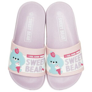 Skater �L�b�Y �V�����[ �T���_�� 18cm 18 �q�� ���ǂ� ���킢�� �� �C �r�[�` �X�P�[�^�[ skater SDSH18 Sweet Bear �N�} ���� ���̎q ���q�y�v�[�� �C���� �q�ǂ� �L�����N�^�[�z �V���[�Y�E�C