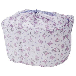 Skater 自転車用 前カゴ 巾着 カバー キャラクター 雨 盗難 汚れ 防止 対策 はっ水 スケーター skater BBCV1 クロミ クロミちゃん 女の子 女子【かわいい 撥水 加工 自転車 かご】 アウトドア・キャ