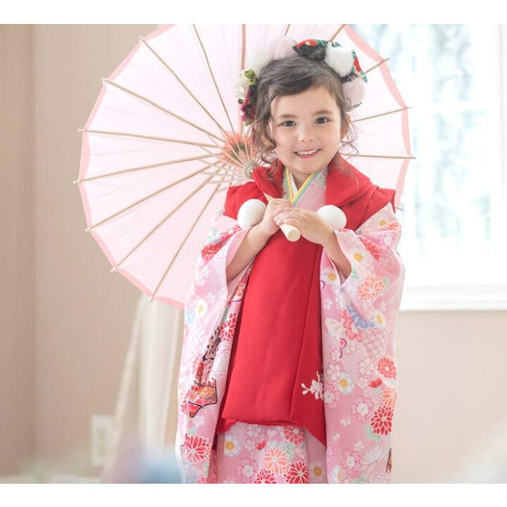 楽天市場】七五三 被布セット 3歳 着物 3点セット 女の子[ 100cm 青 