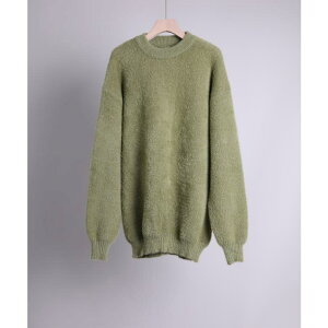 aimoha men aimoha men Shaggy Jacquard Knit�yAW�z �g�b�v�X