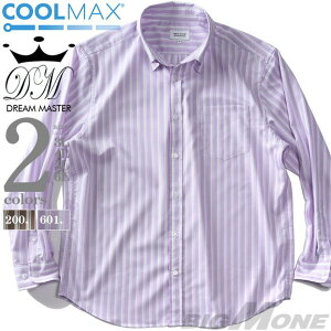 �傫���T�C�Y�̓X�r�b�O�G������ �傫���T�C�Y �����Y DREAM MASTER CoolMax �p�i�} �X�g���C�v�J���[ �{�^���_�E�� �V���c dm-sh240104 �g�b�v�X