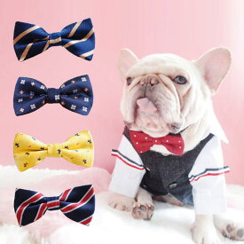 CLARAH【WOMEN】 犬用 蝶ネクタイ ドッグ アクセサリー リボン 首輪 水玉 ドット ボーダー 花柄 フラワー ファッション雑貨