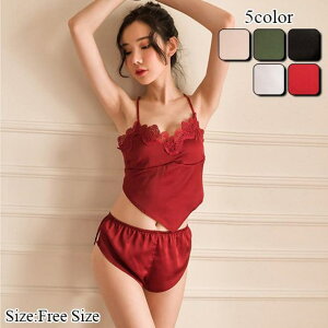 GRAXIA サテンの上品な光沢感がワンランク上の大人な女性を演出するルームウェア(セクシーランジェリー) ルームウェア・パジャマ