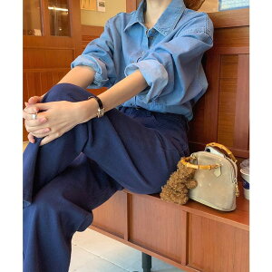 �y10��OFF�N�[�|���I2/10(��)1:59�܂ŁzARGO TOKYO Big Pocket Denim Shirt 23001�@�r�b�O�|�P�b�g�f�j���V���c�@�f�j���@�V���c�@�u���E�X�@�g�b�v�X�@�t�@�H�@�V�� �g�b�v�X