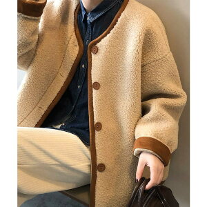 ARGO TOKYO Color Scheme No Collar Piping Boa Jacket 21093 J[zFm[J[XG[hpCsO{AWPbg@WPbg@{A@~AE^[@m[J[WPbg AE^[(R[gEWPbg