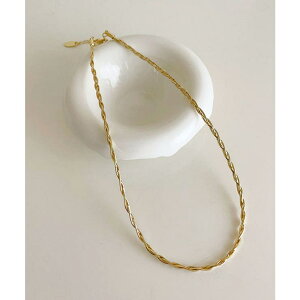 ARGO TOKYO Gold10 Coating Twist Necklace 26170 �S�[���h�R�[�f�C���O�c�C�X�g�l�b�N���X�@�c�C�X�g�l�b�N���X�@�l�b�N���X�@�S�[���h�R�[�f�C���O �A�N�Z�T���[