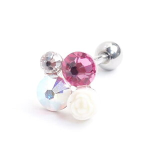 �y10��OFF�N�[�|���I1/16(��)1:59�܂Łz�s�A�X���XHOMESLICEPRODUCTIONS 16G �g���K�X ���[�Y×�W���G�� �X�g���[�g�o�[�x�� ��s�A�X ���s�A�X �w���b�N�X 316L �T�[�W�J�� �X�e�����X ���u���b�g��