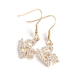 �y10��OFF�N�[�|���I1/16(��)1:59�܂Łz�s�A�X���XHOMESLICEPRODUCTIONS 316L�T�[�W�J���X�e�����X �W���G�� LOVE �s�A�X 1�y�A �yPVD �R�[�e�B���O ���b�L �j�b�P�� �T�[�W�J���X�e�����X/�A�N�Z�T���[