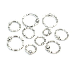 �y10��OFF�N�[�|���I1/16(��)1:59�܂Łz�s�A�X���XHOMESLICEPRODUCTIONS �L���v�e�B�u�r�[�Y�����O�@14G�y��s�A�X ���s�A�X �w���b�N�X 316L �T�[�W�J�� �X�e�����X ���u���b�g ���b�v �A�N�Z�T��