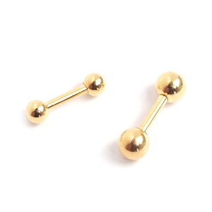 �y10��OFF�N�[�|���I1/16(��)1:59�܂Łz�s�A�X���XHOMESLICEPRODUCTIONS 16G �S�[���h�X�g���[�g�o�[�x���y�{�f�B�s�A�X/�{�f�B�[�s�A�X/�w���b�N�X/���s�A�X/��s�A�X/�s�A�b�V���O/316L�T�[�W�J