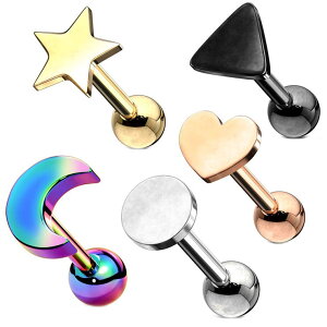 �y10��OFF�N�[�|���I1/16(��)1:59�܂Łz�s�A�X���XHOMESLICEPRODUCTIONS �{�f�B�s�A�X �t���b�g�g�b�v �O���t�B�b�N �X�g���[�g�o�[�x�� 16G ��s�A�X ���s�A�X �w���b�N�X 316L �T�[�W�J�� �X�e��