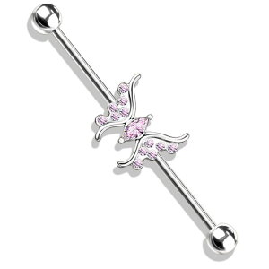 �s�A�X���XHOMESLICEPRODUCTIONS �{�f�B�s�A�X �C���_�X�g���A�� �}�[�L�[�Y �N���X�^���o�^�t���C �X�g���[�g�o�[�x�� 14G ��s�A�X ���s�A�X �w���b�N�X 316L �T�[�W�J�� �X�e�����X ���u���b