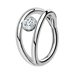 �y10��OFF�N�[�|���I3/26(��)1:59�܂Łz�s�A�X���XHOMESLICEPRODUCTIONS �{�f�B�s�A�X CZ �W���G�� �_�u���t�[�v �Z�O�����g�����O 1���� 16G ��s�A�X ���s�A�X �w���b�N�X 316L �T�[�W�J�� �X�e��