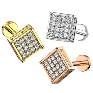 �y10��OFF�N�[�|���I7/2(��)9:59�܂Łz�s�A�X���XHOMESLICEPRODUCTIONS �{�f�B�s�A�X 16G CZ �p���F�W���G�� �X�N�G�A �g�b�v �C���^�[�i�� ���u���b�g�X�^�b�h ��s�A�X ���s�A�X �w���b�N�X 316L 