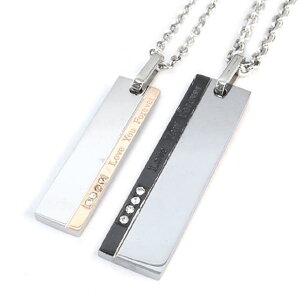 �y10��OFF�N�[�|���I1/16(��)1:59�܂Łz�s�A�X���XHOMESLICEPRODUCTIONS 316L�T�[�W�J���X�e�����X �T�C�h���C���v���[�g�l�b�N���X �y�A �y�y�A �����O �w�� �l�b�N���X �X�e�����X �V���o�[ �M�t�g