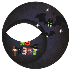 ピアス専門店HOMESLICEPRODUCTIONS アイメイク タトゥーシール 2枚セット TRICK ORTREATバットリング【アイシャドー/アイライナー/アイライン/ステッカー/フェイスシール/フェイスペイント/TATTOO/ハロ