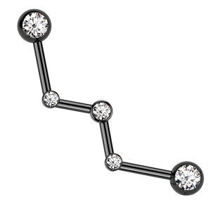 �s�A�X���XHOMESLICEPRODUCTIONS �{�f�B�s�A�X 14G �C���_�X�g���A�� �W�O�U�O �t�F�C�X�t�H���[�h �W���G�� �����O �X�g���[�g�o�[�x�� ��s�A�X ���s�A�X �w���b�N�X 316L �T�[�W�J�� �X�e��