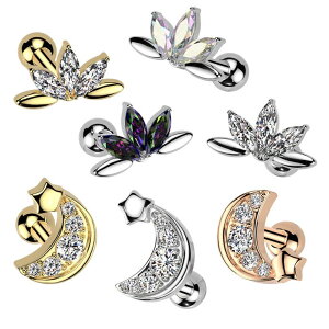 �s�A�X���XHOMESLICEPRODUCTIONS �X�g���[�g�o�[�x�� 16G �{�f�B�s�A�X �t�@�� �� ���[�� �X�^�[ �� �� �W���G�� ��s�A�X ���s�A�X �w���b�N�X 316L �T�[�W�J�� �X�e�����X ���u���b�g ���b�v �{