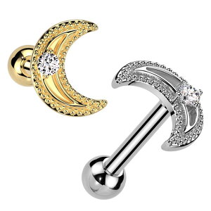 �y10��OFF�N�[�|���I1/16(��)1:59�܂Łz�s�A�X���XHOMESLICEPRODUCTIONS �X�g���[�g�o�[�x�� 16G �N���Z���g���[�� �� �Z���^�[�W���G�� ��s�A�X ���s�A�X �w���b�N�X 316L �T�[�W�J�� �X�e�����X 