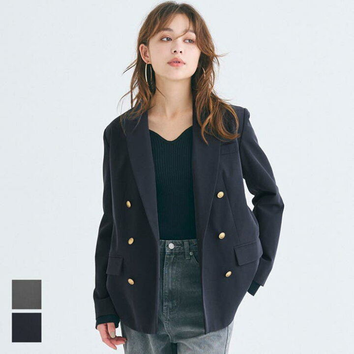 nanamica 12SS ダブルブレスト 金ボタンブレザー（金ボタンダブル  