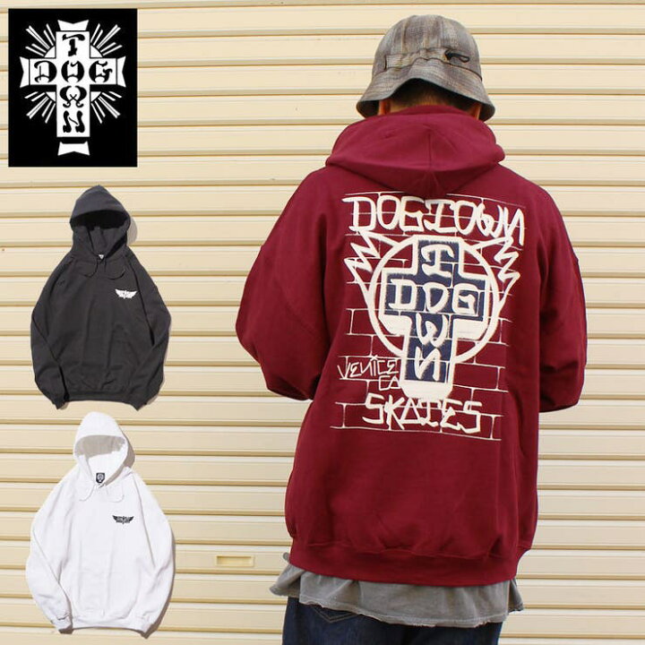 楽天市場】DOGTOWN ドッグタウン WALL HOODIE プルオーバーパーカー 