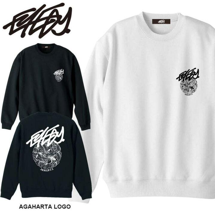 楽天市場】EYEDY アイディー EYEDY AGHARTA スウェット クルーネック 