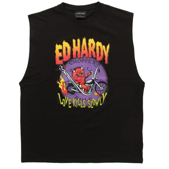 楽天市場】WESTSEA EdHardy エドハーディー ノースリーブ カットソー t 