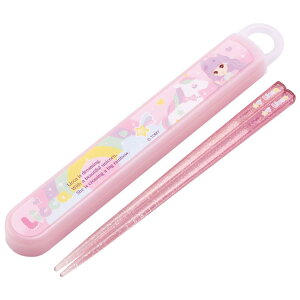 Skater【KIDS】 リカちゃん23 お箸セット 食洗器対応 箸入れ 抗菌 カトラリー お弁当 箸 おしゃれ 子供 箸ケース スケーター ABS2AMAG リカちゃん 23年 女の子【カトラリーセット カトラリーケース