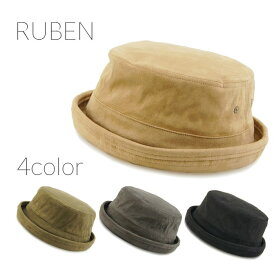 【10％OFFクーポン！11/11 (火)1:59まで】FADEN Ruben ECO SUEDE PORKPIE HAT/エコスエード ポークパイ 帽子