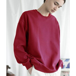 aimoha men aimoha men SLIM FIT PULLOVER �X�����t�B�b�g�X�E�F�b�g �g���[�i�[ ���j�Z�b�N�X ���f�B�[�X �I�[�o�[�T�C�Y �g�b�v�X