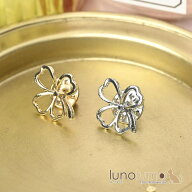 【10％OFFクーポン！5/16(土)1:59まで】lunolumo ピンバッチ ラペルピン ピンブローチ タックピン 四葉 …