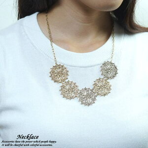 YUKATAN�䂩���� ���f�B�[�X�l�b�N���X �`�F�[���l�b�N���X �t�����[ �� ������ 5�A �L���L�� ���炫�� �A�Y�L�`�F�[�� ������ ���������O�l�b�N���X �A�N�Z�T���[