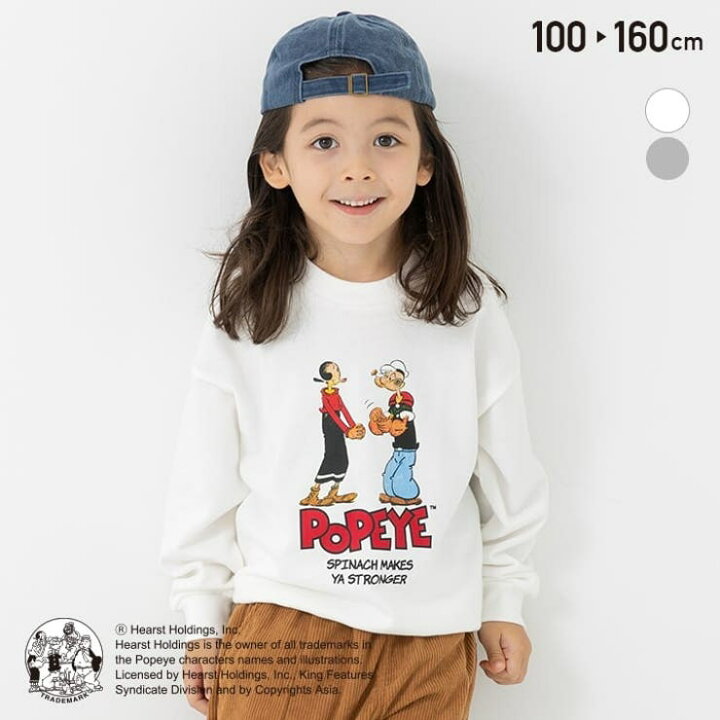 PLUS C】激レア デッドストック POPEYE&OLIVE トレーナー Amazon.co.jp 