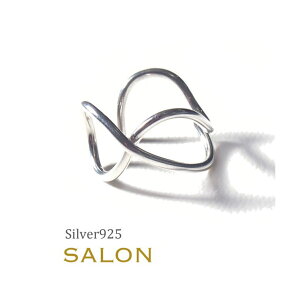 TRANSIT ACCSESSORY SALON SILVER925リング,#11,11号,オリジナル,サロン,シルバー925,デザイン,ライン,華奢,曲線,重ねづけ,国産,国内生産,日本製,JAPAN アクセサリー