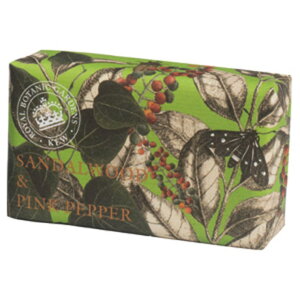 Sanwa Select English Soap Company CObV\[vJpj[ KEW GARDEN L[EK[f LuxuryShea Soaps VA\[v Sandalwood  Pink Pepper T_E