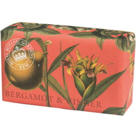 Sanwa Select English Soap Company イングリッシュソープカンパニー KEW GARDEN キュー・ガーデン LuxuryShea Soaps シアソープ Bergamot &amp; Ginger ベルガモット&amp;ジ