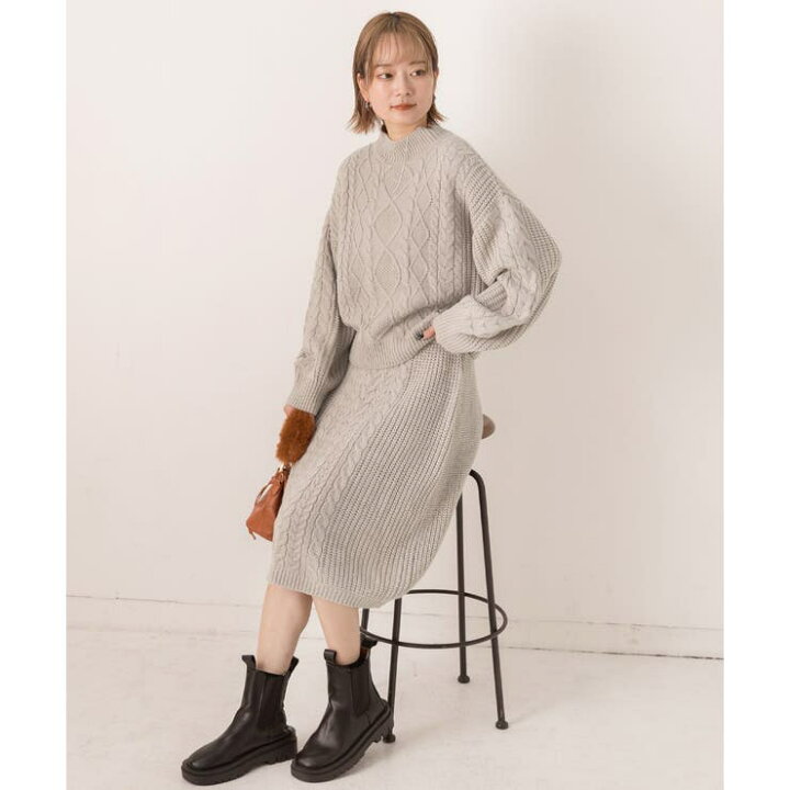 楽天市場】ケーブルニットセットアップ : SHOPLIST