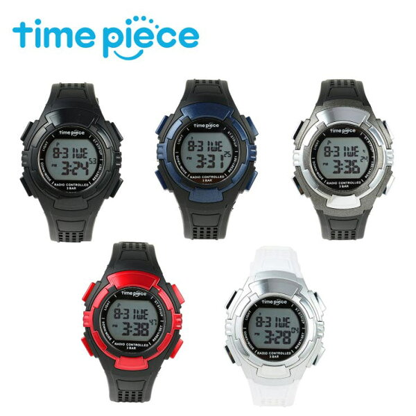 time piece Time Piece(タイムピース) 腕時計 電波時計 ソーラー(デュアルパワー) デジタル アクセサリー